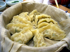 dumplings at Cha Dong Tofu House