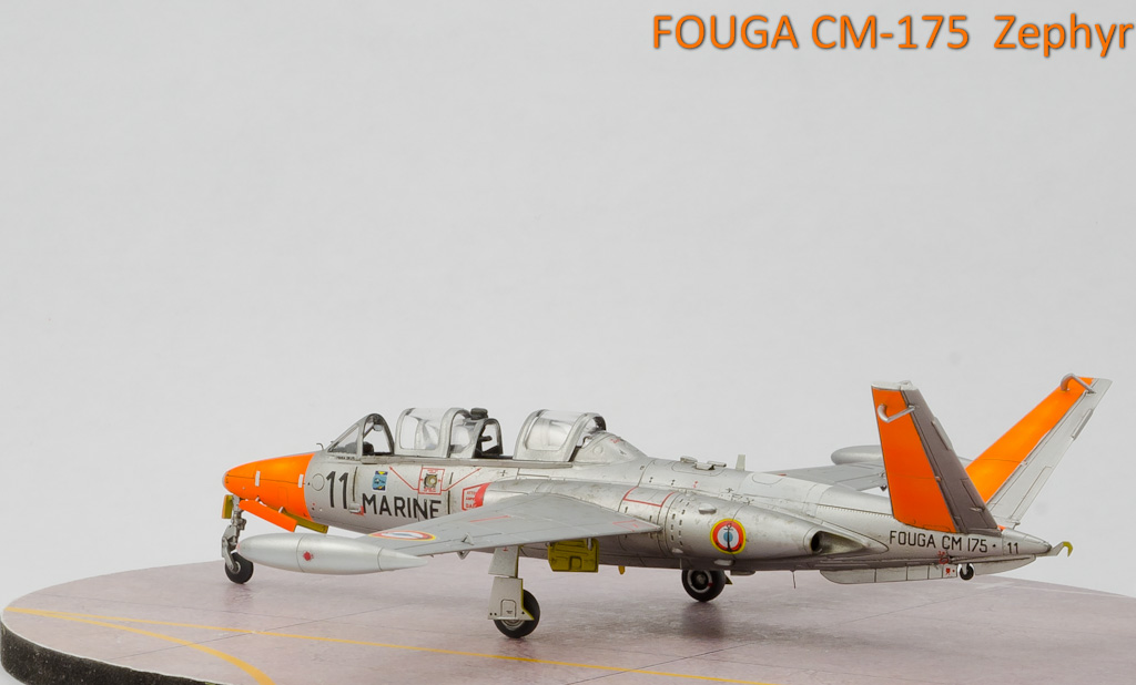 Fouga CM-175 Zephyr 1/72e Special Hobby Zeph-25