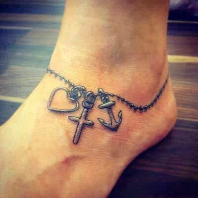 ankle tattoos for girls