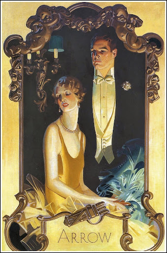 Arrow Collar Man, vintage adverts 1907 - 1931