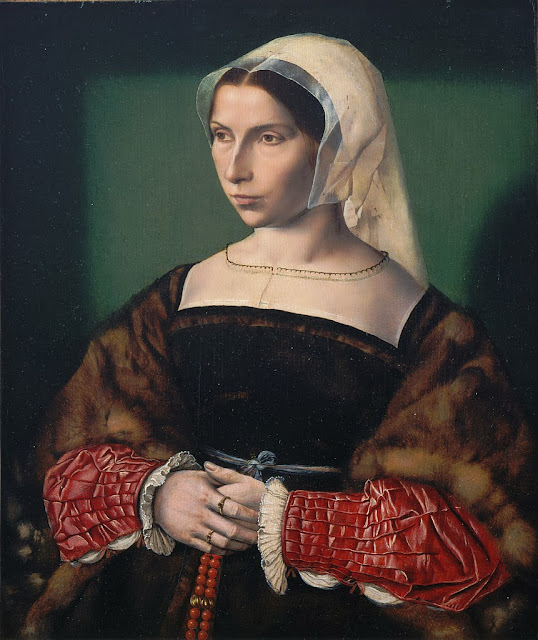 Ambrosius Benson - Portrait of Anne stafford, 1535