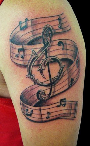 Music Note Tattoos