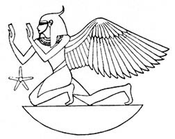 Angel egipcio