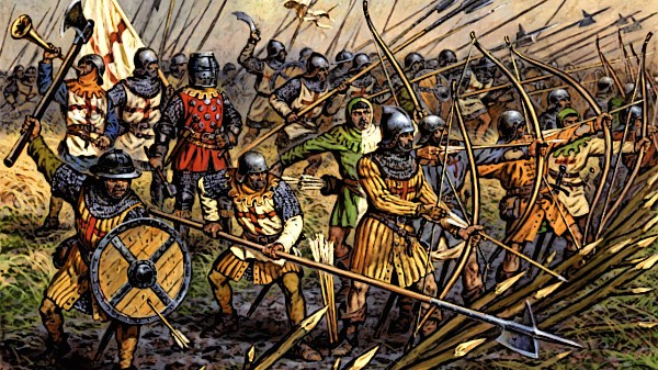 Afbeeldingsresultaat voor medieval soldiers in ranks