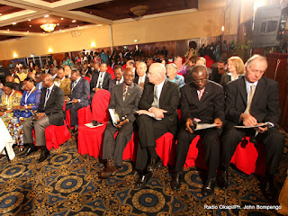 L’assistance au lancement du Forum Economique International de Kinshasa le 06/06/2013 au salon Congo du Grand Hôtel, par le Premier Ministre de la RDC, Augustin Matata Ponyo Mapon. Radio Okapi/Ph. John Bompengo
