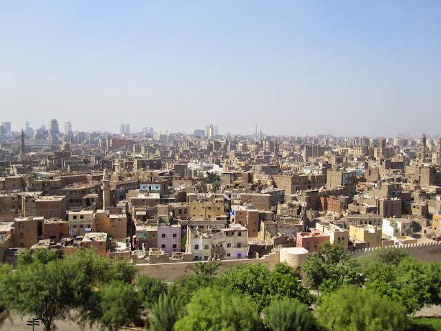 Cairo skyline. From exploring the best of Egypt