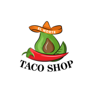 El Norte Taco Shop logo
