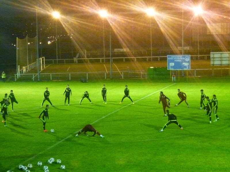 Numancia de Ares. Selección Española Sub-21 nun adestramneto (10/11/2014)