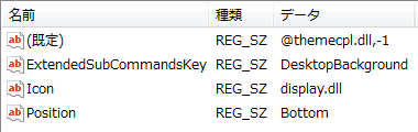 ExtendedSubCommandsKey Icon Position value