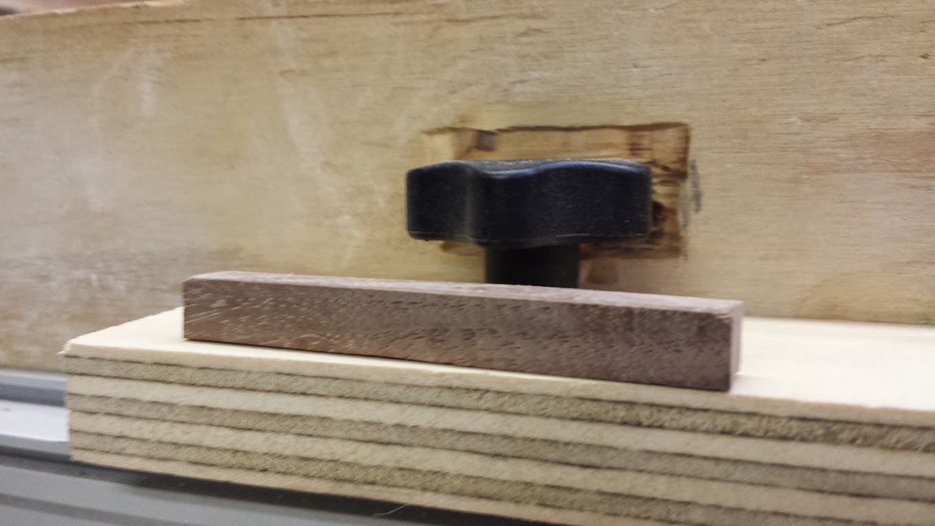 box joint jig for the Ryobi BT3x00 and related saws. And my first box 