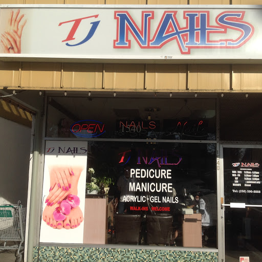 TJ Nails logo