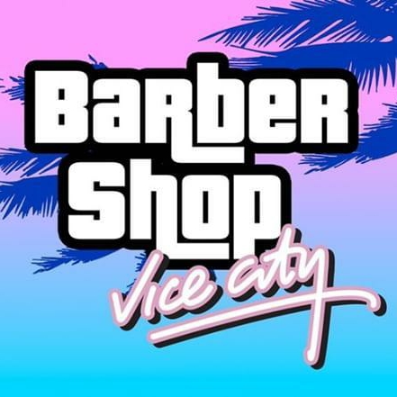 Barbershop Vice City logo