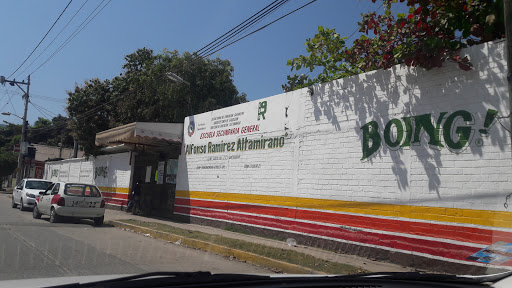 Secundaria Alfonso Ramírez Altamirano, 39715, Cto. Interior Renacimiento 24, Cd Renacimiento, Acapulco, Gro., México, Centro de educación secundaria | GRO