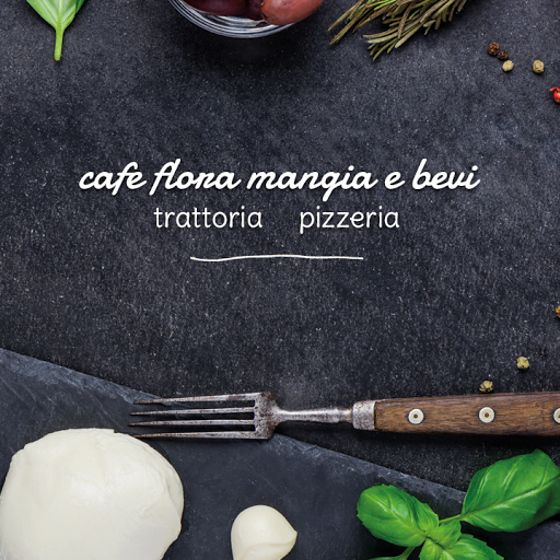 Café Flora - mangia e bevi logo