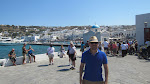 Me and the Mykonos Greeks - most likely they're all tourists like us Me and the Mykonos Greeks - most likely they're all tourists like us
