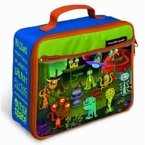  Crocodile Creek Lunch Box - Aliens