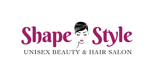 shape & style unisex beauty & hair salon logo