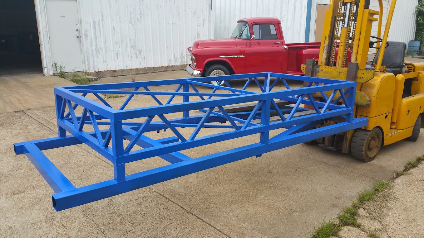 DF Kit Car chassis jig freshly painted