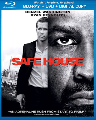 Safe House, bluray, image, cover, box art, Denzel