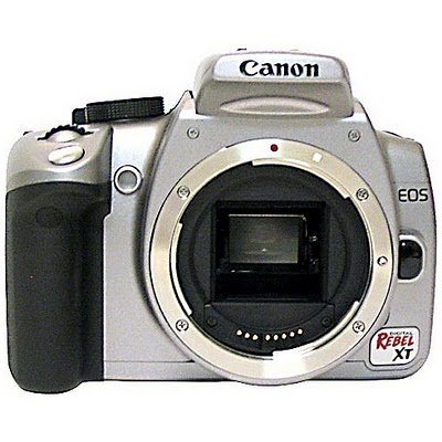 Canon Digital Rebel XT 8MP Digital SLR Camera (Body Only 