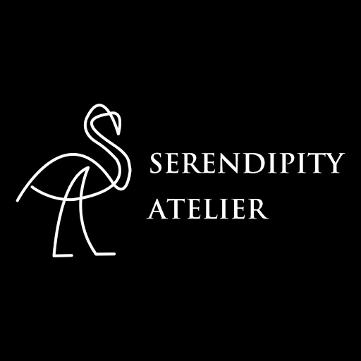 Serendipity Atelier + Ze Flamant Rose logo