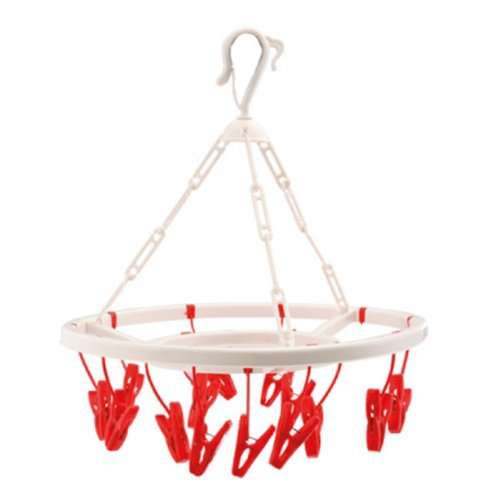 Round Clothes Hanging Dryer (Red)