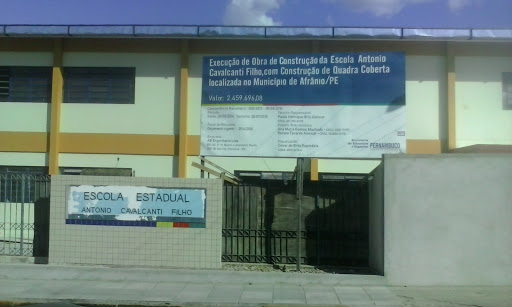 Escola Antônio Cavalcanti Filho, Av. Francisco Rodrigues, Afrânio - PE, 56360-000, Brasil, Entidade_Pública, estado Pernambuco