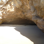 Large deep cave at Caves Beach Caves (387344)