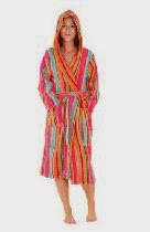 <br />Alexander Del Rossa Women's Fleece Hooded Bathrobe Robe