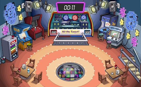 Club Penguin Rooms: The Dance Lounge