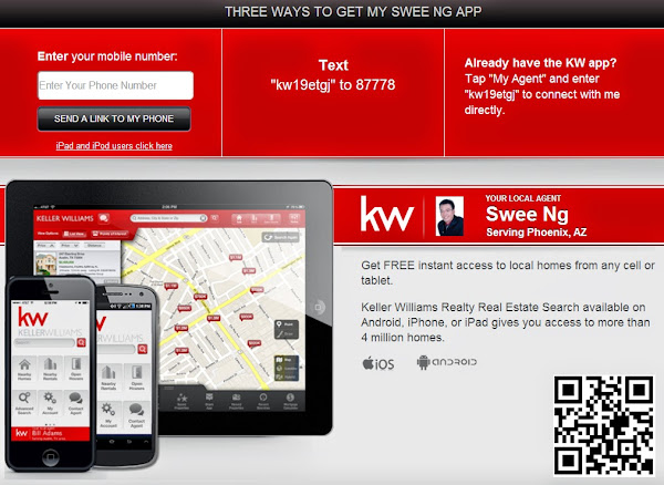 Marketing Plan for Selling Home in Phoenix AZ - Swee Ng Mobile App