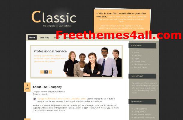 Free Joomla Business Brown Theme Template Free Joomla Business Brown Theme Template
