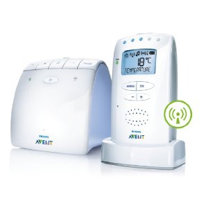 Philips AVENT DECT Baby Monitor with Temperature Sensor and New ECO Mode