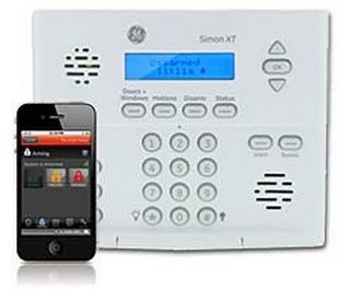 GE Simon XT Wireless Alarm System with Interactive Wireless Service via Web and Smart Phone, iPhone, iPad, Blackberry or Android!