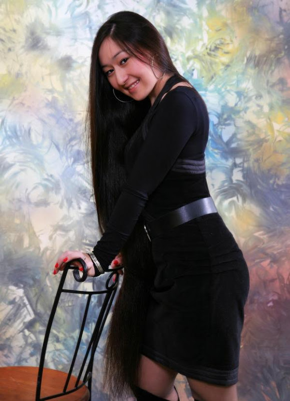 photo galleries of women with long hair girls with very long hair