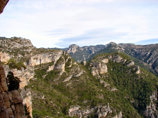 Senderismo: Àrea de la Fou - Cova dels Angels - Cova Roja - Pont Foradat