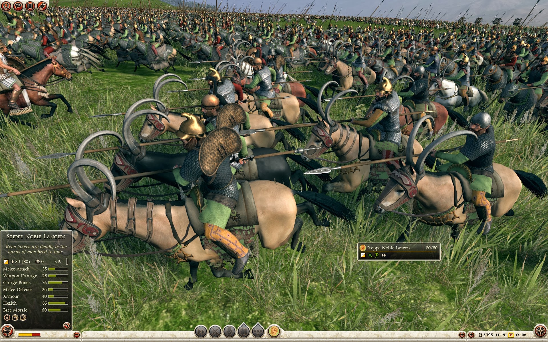 Steppe Noble Lancers Roxolani Total War Rome Ii Royal