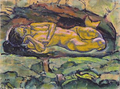 Koloman Moser - Mermaid, 1914