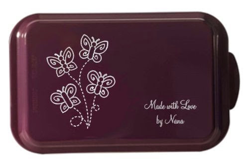  Custom and Personalized Covered Cake Pan 24 Designs Your Wording (Purple)