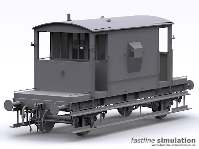 Fastline Simulation: dia 1/507 CAR brake van for Railworks.