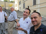 Larry & I at the meeting point, along with some cruisemates Larry & I at the meeting point, along with some cruisemates