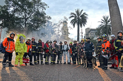Cuartel General del Cuerpo de Bomberos de Santiago, Santo Domingo 978, Santiago, Región Metropolitana, Chile, Cuartel de bomberos | Región Metropolitana de Santiago