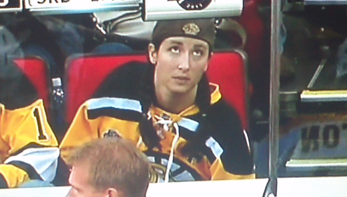 Marget McPoyle Bruins fan