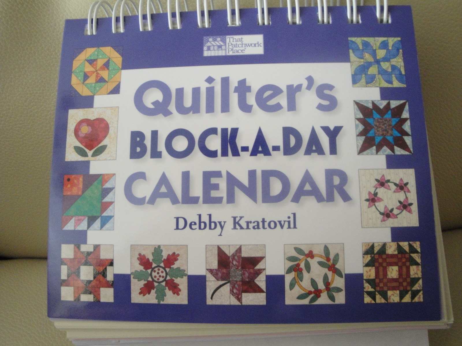 EL PATCHWORK DE KRIS CALENDARIO DE QUILTER'S (BLOCK A DAY)