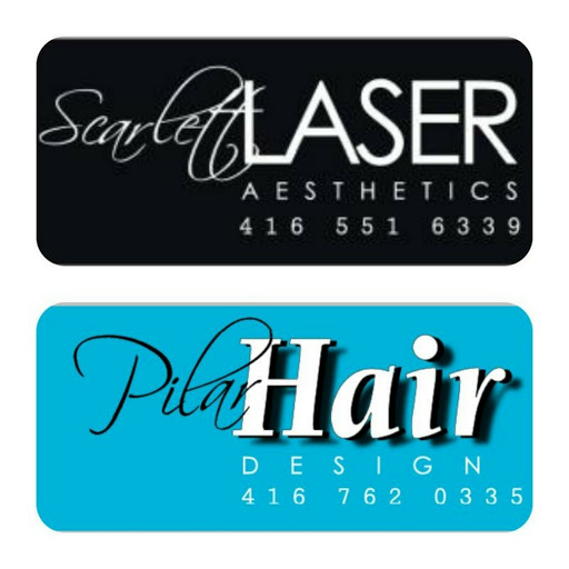 Pilar Hair Design & Scarlett Laser logo