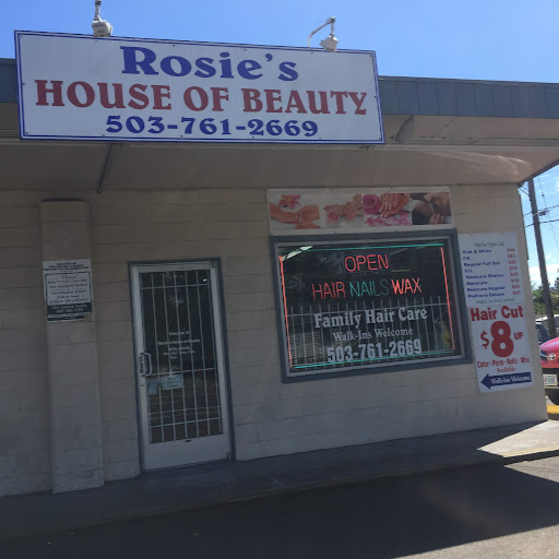 Rosie's House of Beauty logo