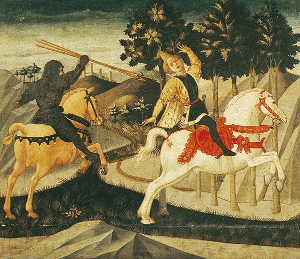 Francesco Pesellino - The Death of Absalom