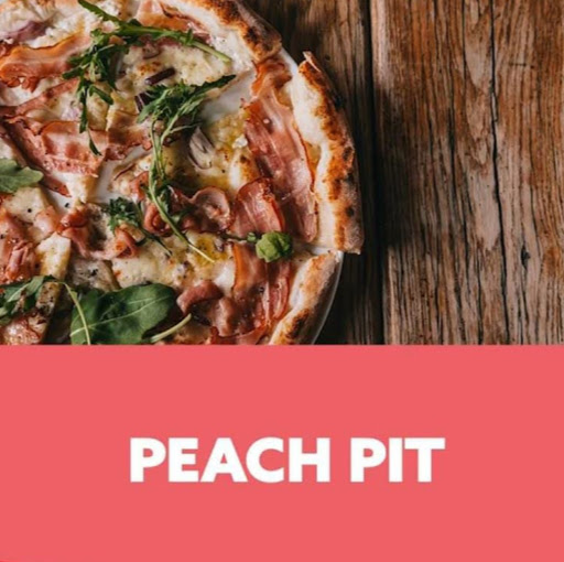Peach-Pit Pizza logo
