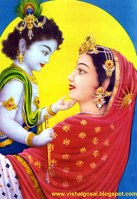 VISHAL GOSAI: Lord Child Shri Krishna & Yashoda mata