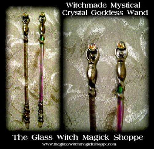 Witchmade Mystical Crystal Goddess Wand - 65 00